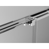 Mexen Exo-3S 3S 3-sided sliding shower cabin 80 x 80 cm, transparent, chrome - 8153-080-080-01-00-3S