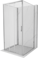 Mexen Exo-3S 3S 3-sided sliding shower enclosure 85 x 85 cm, transparent, chrome - 8153-085-085-01-00-3S