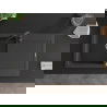 Mexen Leo 1-compartment granite sink with a drip tray and kitchen mixer tap Telma, spotted black - 6501-76-670200-70