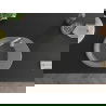 Mexen Kevin 1-compartment granite sink with a drip tray 586 x 458 mm, Grey, siphon Chrome - 6517581005-71