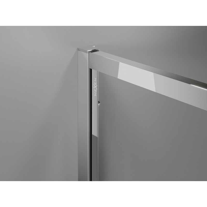 Mexen Exo-3S 3S 3-Wall Sliding Shower Enclosure 100 x 95 cm, Transparent, Chrome - 8153-100-095-01-00-3S