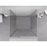 Mexen Exo-3S 3S 3-sided sliding shower cabin 100 x 100 cm, transparent, chrome - 8153-100-100-01-00-3S