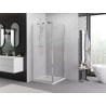 Mexen Exo sliding shower cabin 95 x 95 cm, transparent, chrome - 8153-095-095-01-00