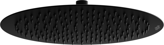 Mexen Slim showerhead 30 cm, black - 79230-70