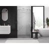 Mexen Exo-3S sliding shower door 75 cm, transparent, chrome - 8153-075-000-01-00