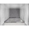 Mexen Exo-3S sliding shower door 75 cm, transparent, chrome - 8153-075-000-01-00