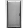 Mexen Exo-3S sliding shower doors 90 cm, transparent, black - 8153-090-000-70-00