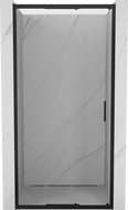 Mexen Exo-3S sliding shower doors 90 cm, transparent, black - 8153-090-000-70-00