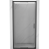 Mexen Exo-3S sliding shower door 95 cm, transparent, black - 8153-095-000-70-00