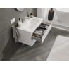 Mexen Orio 80 cm Bathroom Cabinet with Vela Sink, 2 Drawers, White Gloss - 91A10-08047-2-BFF00-W23M00