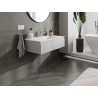 Mexen Orio bathroom cabinet 90 cm with sink Otis, 1 drawer, gray matte/white matte - 91A10-09023-1-BF62-W18M01