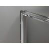 Mexen Exo-3S sliding shower doors 85 cm, transparent, chrome - 8153-085-000-01-00