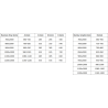 Mexen Exo-BR Duo pivoting shower cabin 110 x 85 cm, transparent, chrome - 8182-110-085-01-00