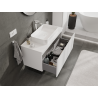 Mexen Orio bathroom cabinet for washbasin 100 cm, 1 drawer, white matte - 91A10-10047-1-BF01