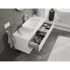 Mexen Orio Bathroom Cabinet Under Sink 120 cm, 2 Drawers, White Matte - 91A10-12047-2-BFF01
