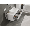 Mexen Rivel bathroom cabinet 90 cm, 2 drawers, grooved, matte white - 91A20-09047-2-BFF01