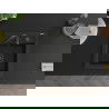 Mexen Vito 1-compartment granite sink with a kitchen mixer tap Telma, Black/Gold metallic - 6503-75-670200-70-B