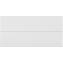 Mexen Line decorative panel for plate radiator 900 x 700 mm, white - WL-090-070-00