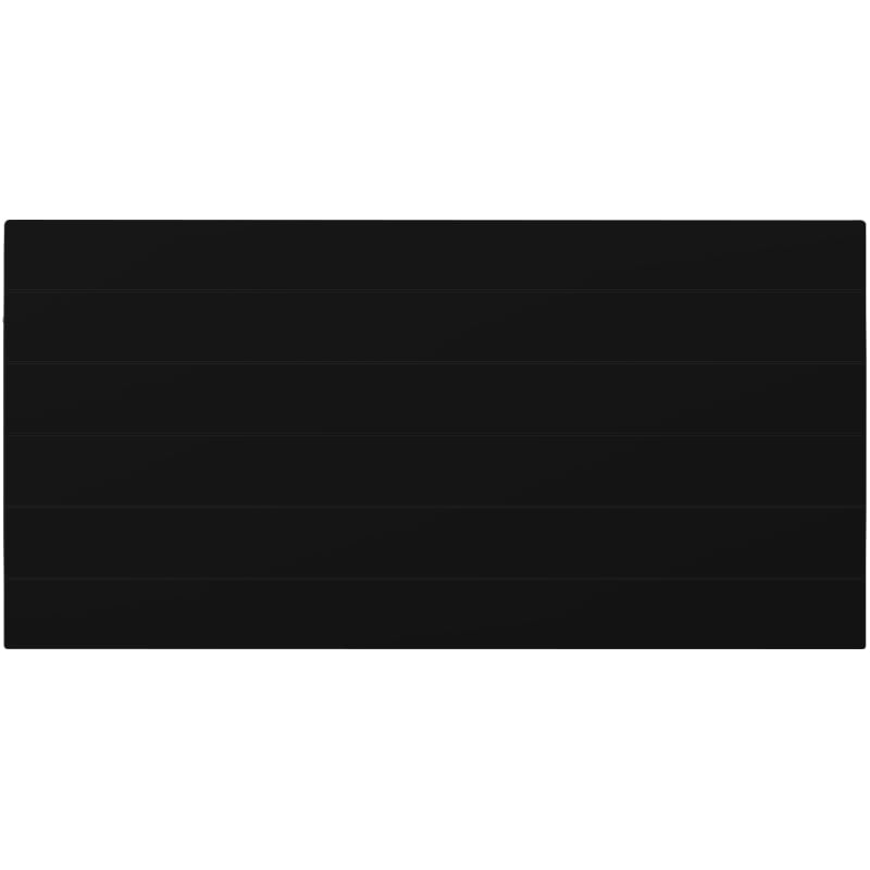 Mexen Line decorative panel for 600 x 2000 mm plate radiator, black - WL-060-200-70