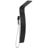 Mexen Bali shower panel, black/white - 7622-03-71