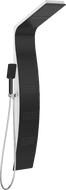 Mexen Bali shower panel, black/white - 7622-03-71