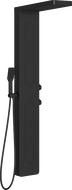 Mexen Mano shower panel, black - 7609-02-70
