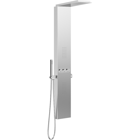 Mexen Omar shower panel, chrome - 7610-03-00