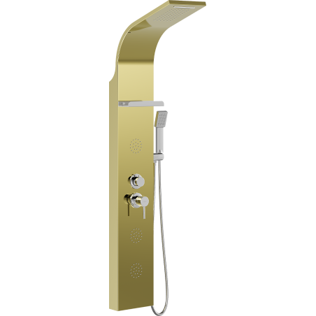 Mexen Borg golden shower panel - 7615-03-50
