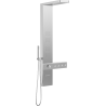 Mexen Natan shower panel with spout, chrome - 7626-04-00
