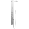 Mexen Ivo shower panel with spout, chrome - 7608-03-00