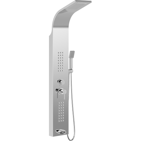 Mexen Ardo shower panel with spout, chrome - 7617-04-00