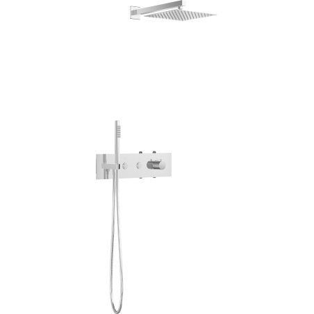 Mexen Azul concealed shower set, chrome - 7629-03-00