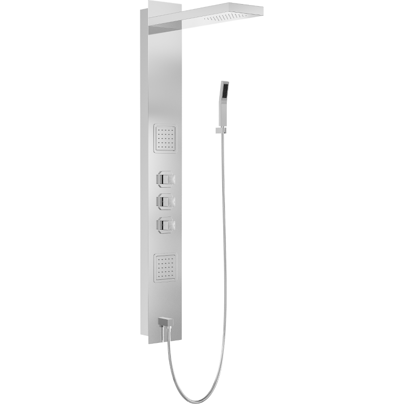 Mexen Savio concealed shower set, chrome - 7605-03-00