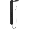 Mexen Savio concealed shower set, black - 7605-03-70