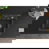 Mexen Vito 1-compartment granite sink with a kitchen mixer tap Telma, spotted black - 6503-76-670200-70