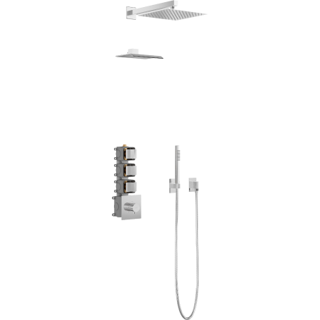 Mexen Boka concealed shower set, chrome - 7603-03-00