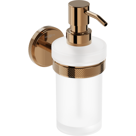 Mexen Gravo soap dispenser, rose gold - 70A93058-60