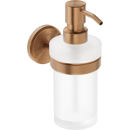 Mexen Gravo soap dispenser, brushed copper - 70A93058-65