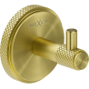 Mexen Gravo towel hook, brushed gold - 70A93011-55