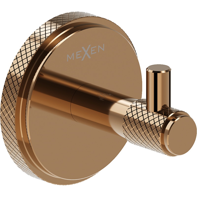 Mexen Gravo towel hook, rose gold - 70A93011-60
