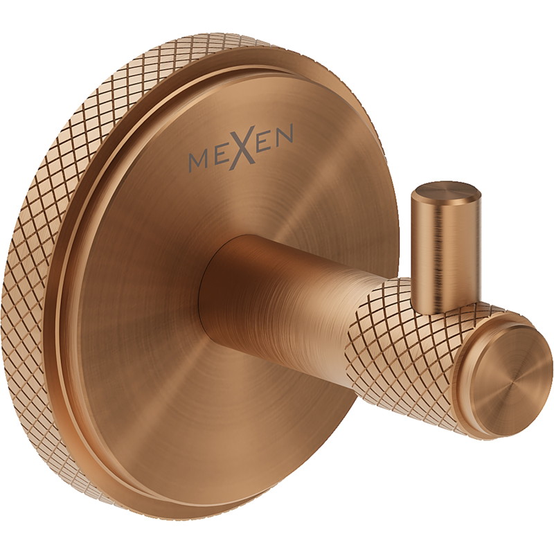 Mexen Gravo towel hook, brushed copper - 70A93011-65