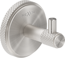 Mexen Gravo towel hook, brushed nickel - 70A93011-97