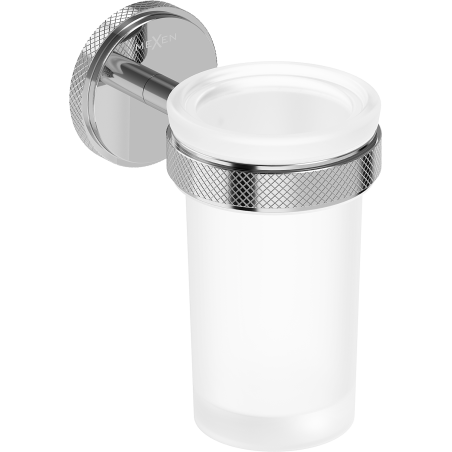 Mexen Gravo toothbrush holder, chrome - 70A93051-00