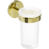 Mexen Gravo toothbrush holder, gold - 70A93051-50