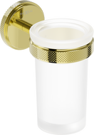 Mexen Gravo toothbrush holder, gold - 70A93051-50