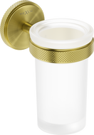 Mexen Gravo toothbrush holder, brushed gold - 70A93051-55