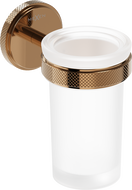 Mexen Gravo toothbrush holder, rose gold - 70A93051-60