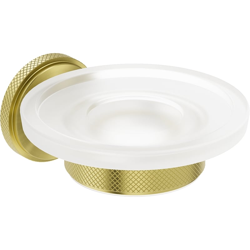 Mexen Gravo soap dish, brushed gold - 70A93055-55