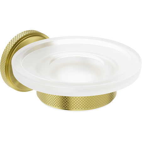 Mexen Gravo soap dish, brushed gold - 70A93055-55