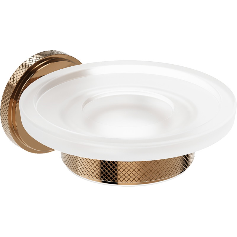 Mexen Gravo soap dish, rose gold - 70A93055-60